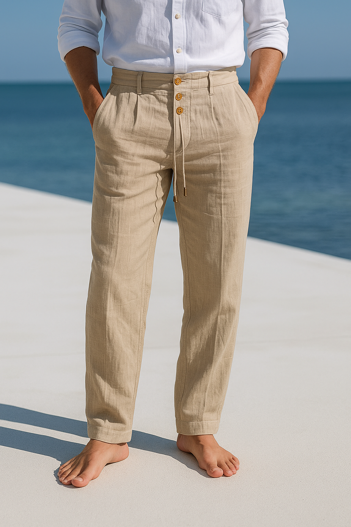 Matthis | Pantalon d’été en lin léger