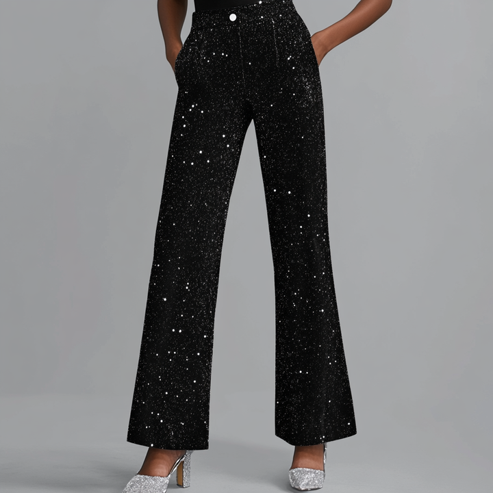 Elise | Pantalon à Paillettes