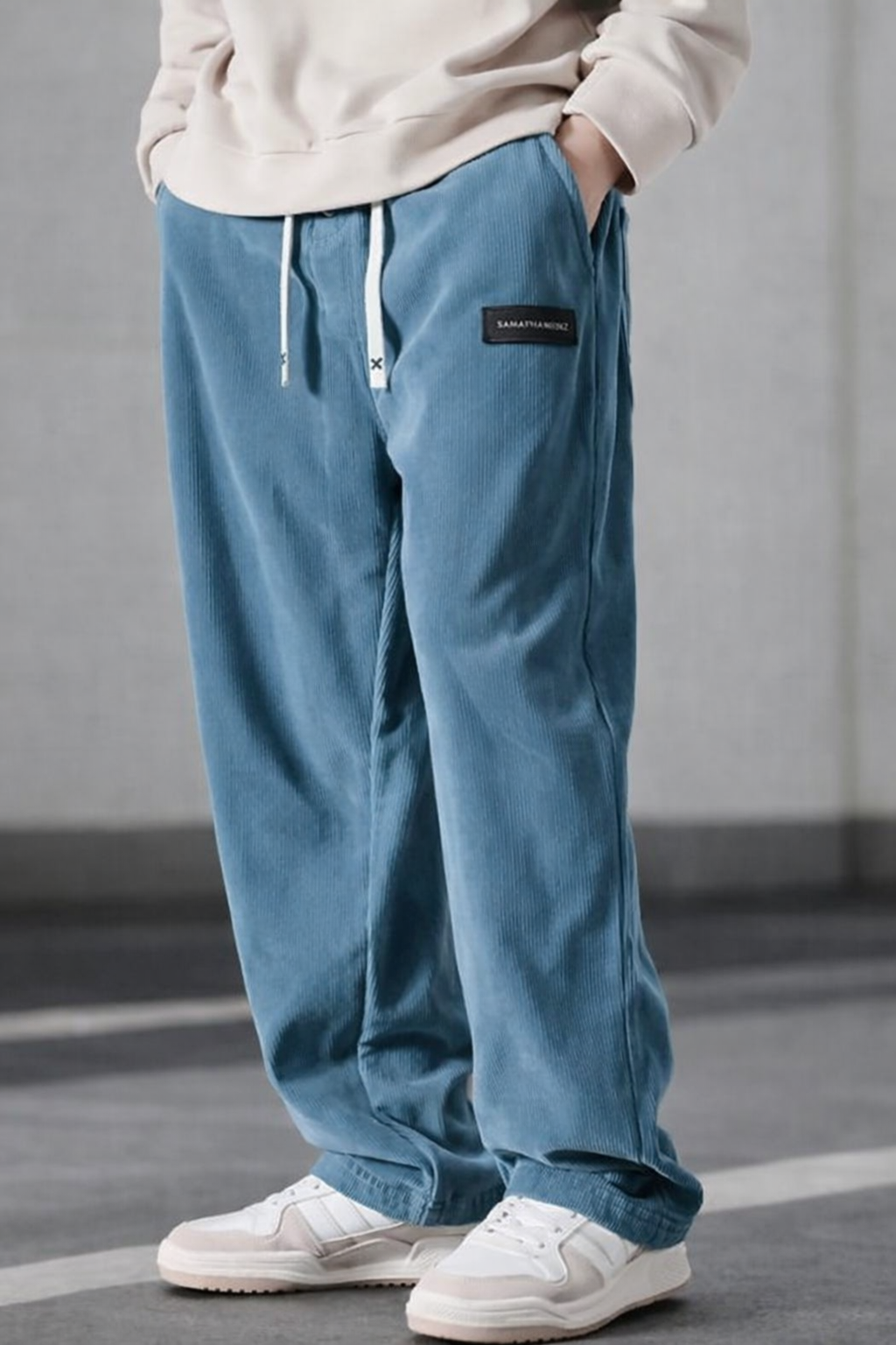 Pantalons en velours côtelé ComfortFit