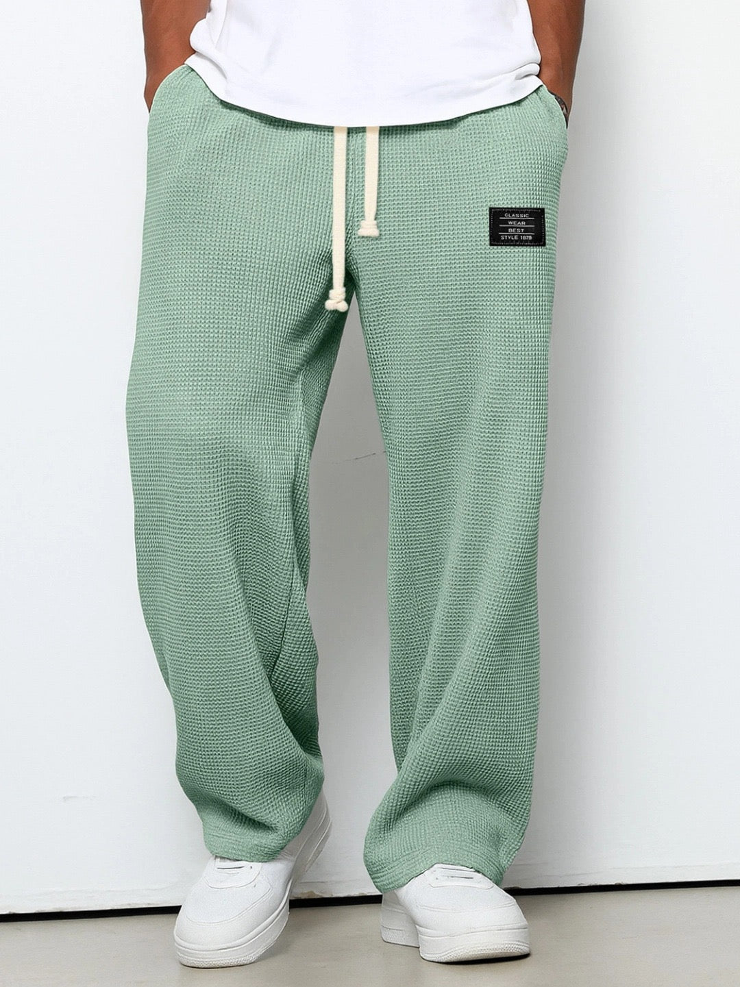 Samuel | Pantalon Large Avec Taille Ajustable