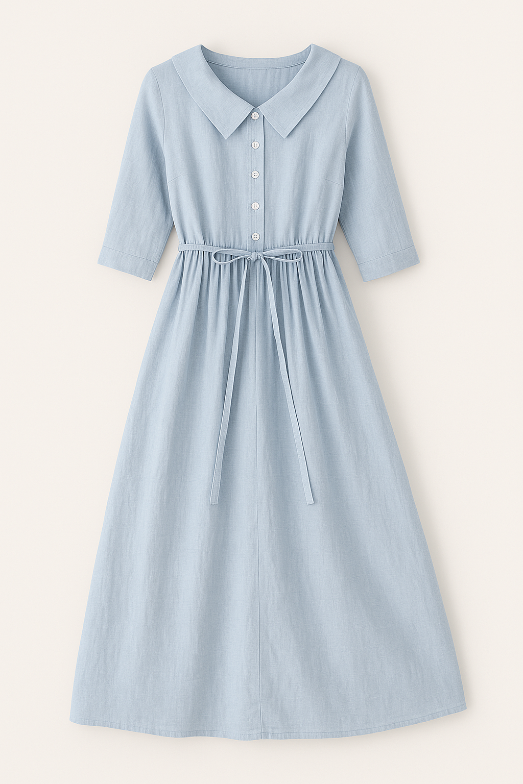 Roan | Robe en coton - élégance simple