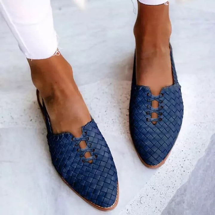 Sauné | Sandales tressées pour femme, faites à la main