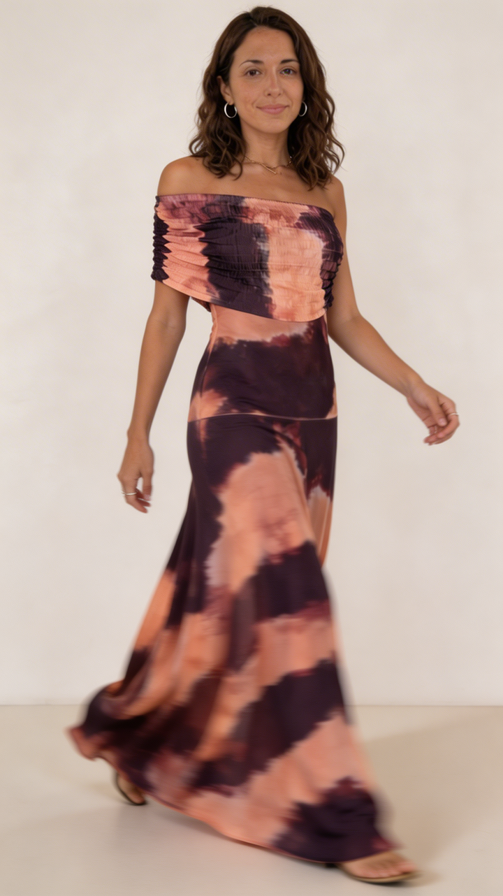 Sol | Maxi Tie-Dye Dress