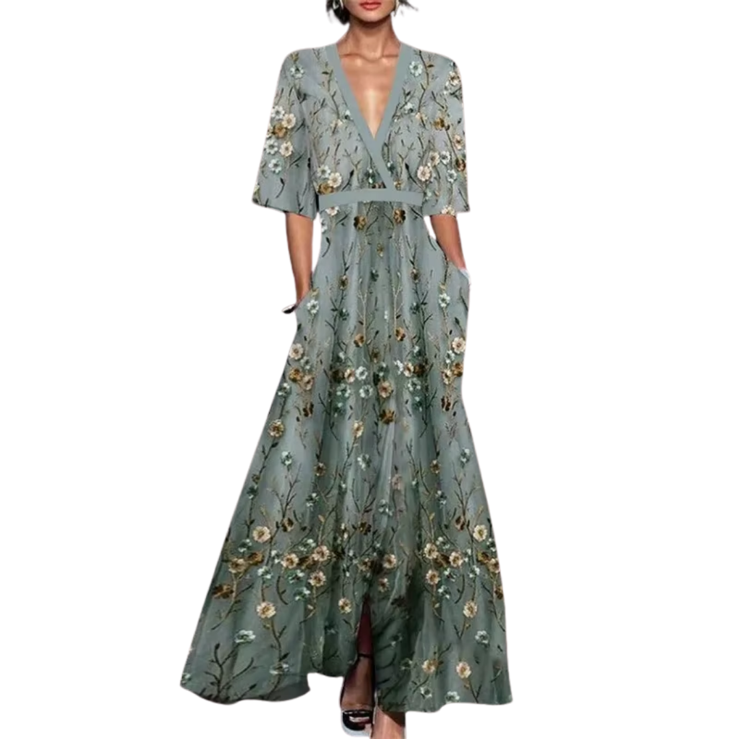 Lucie | Robe de Printemps Élégante