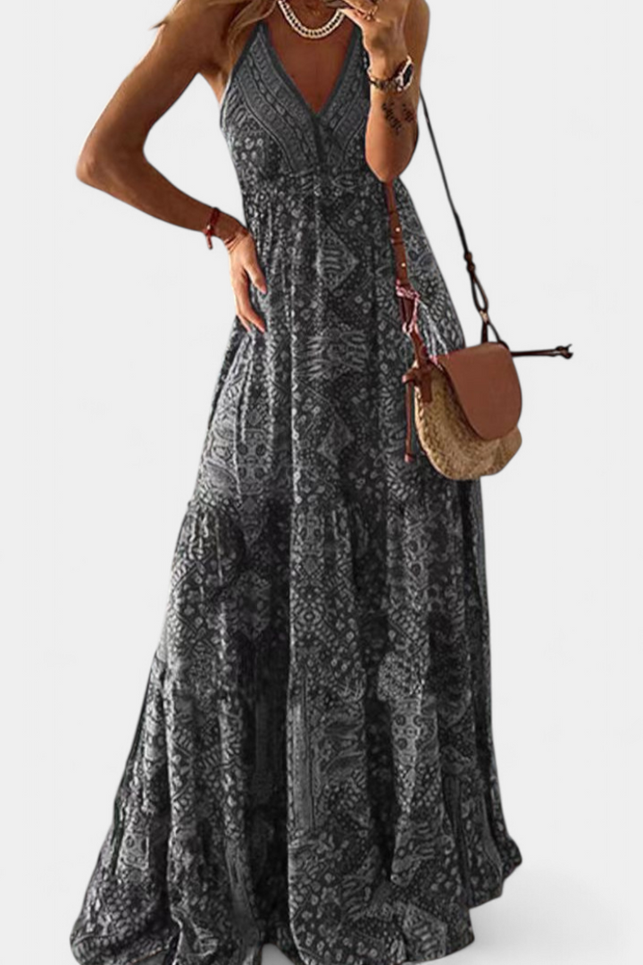 Saira | Floral Robe