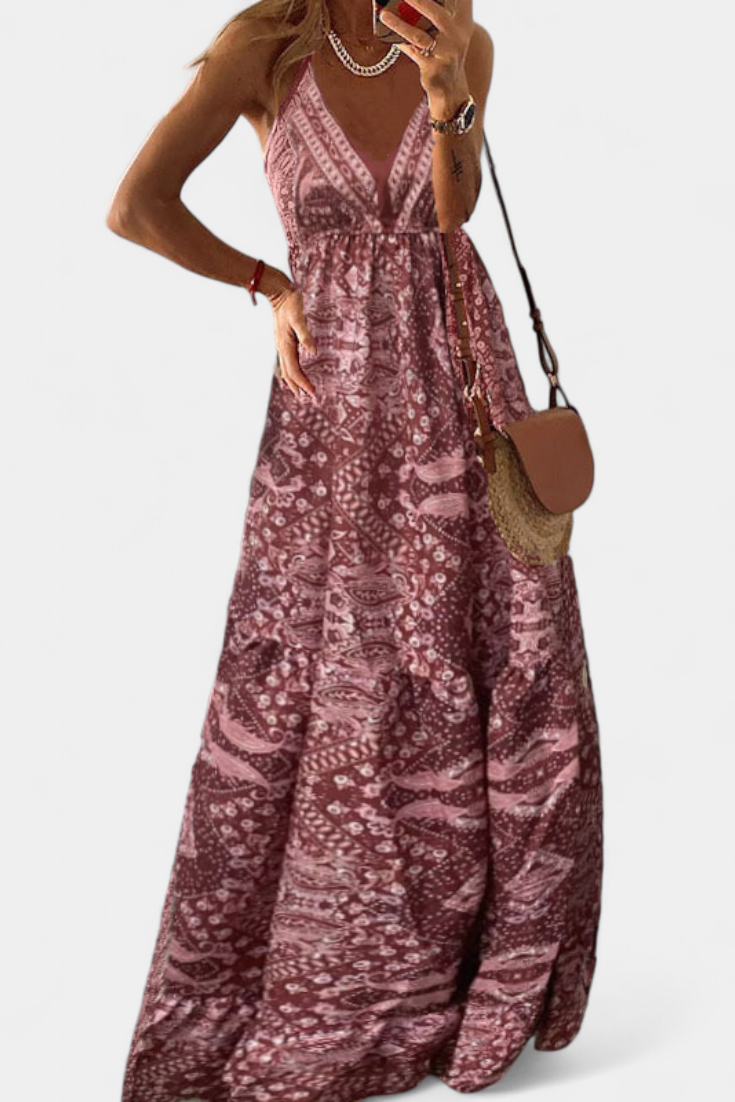 Saira | Floral Robe
