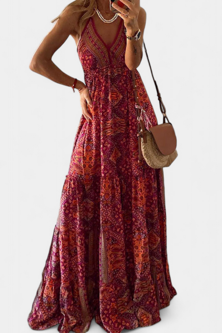Saira | Floral Robe