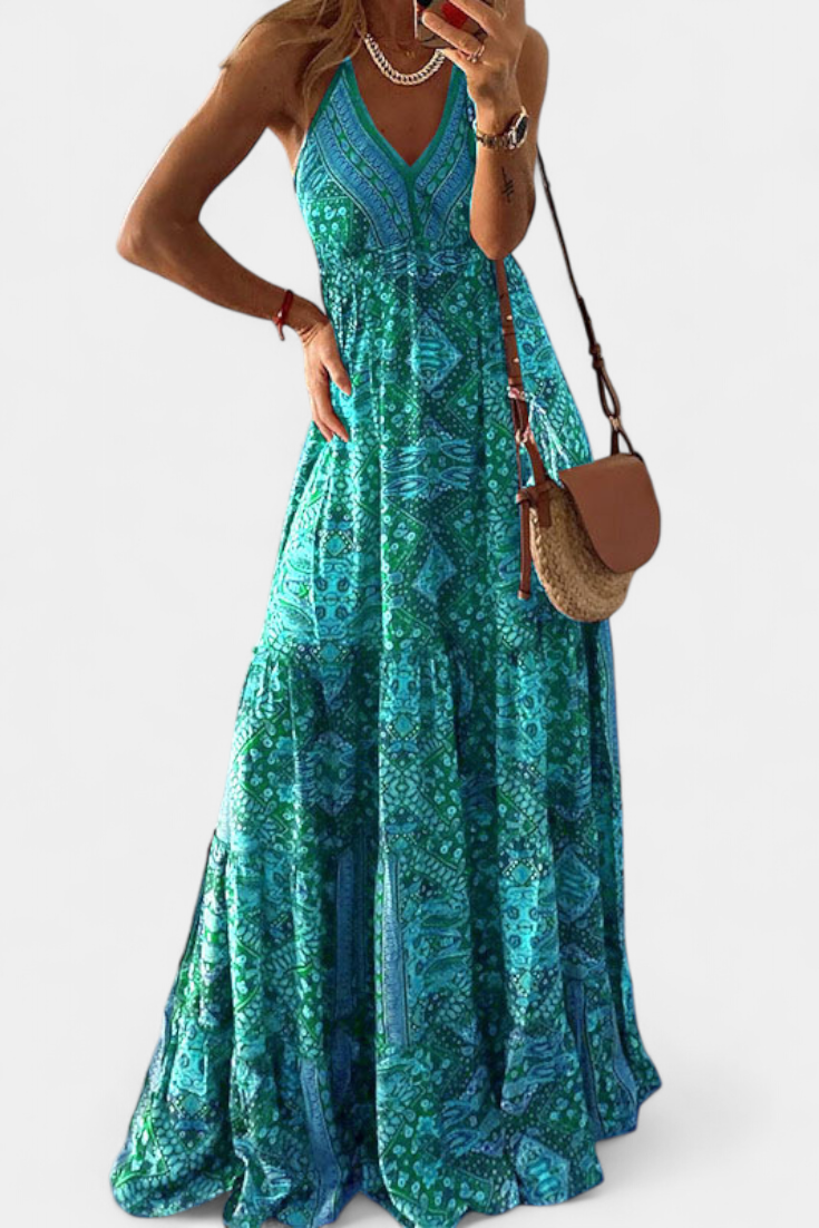 Saira | Floral Robe