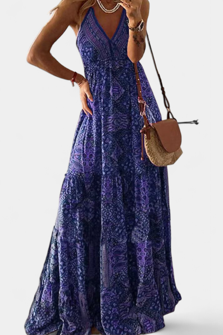 Saira | Floral Robe