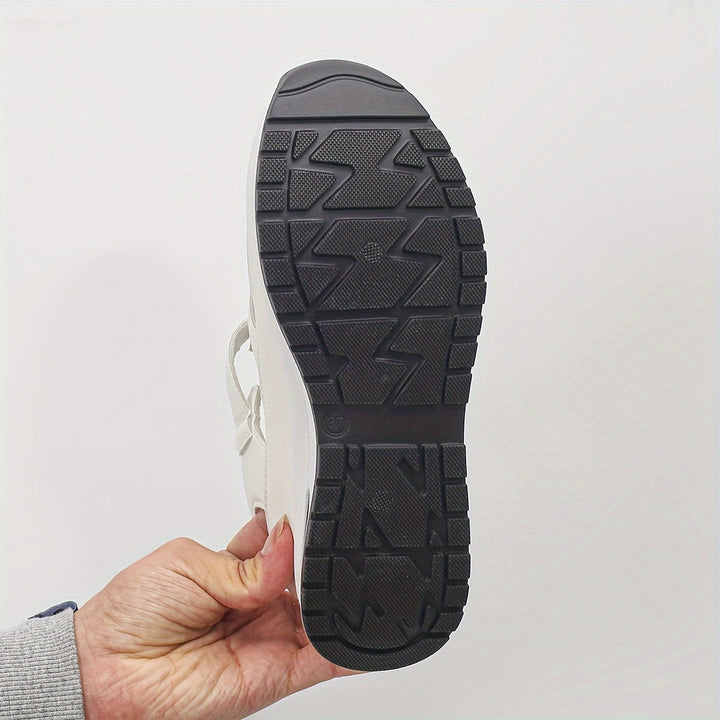 Sandrine | Sandales à plateforme – Velcro & Semelle rembourrée