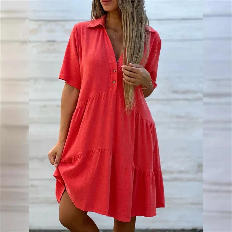 Victoire | Robe Élégante Femme à Col V