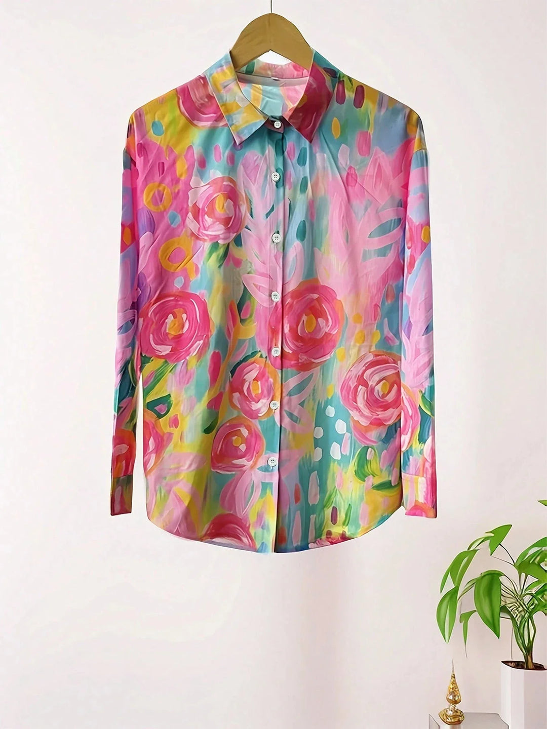 Terri | Blouse Colorée avec Imprimé Ludique
