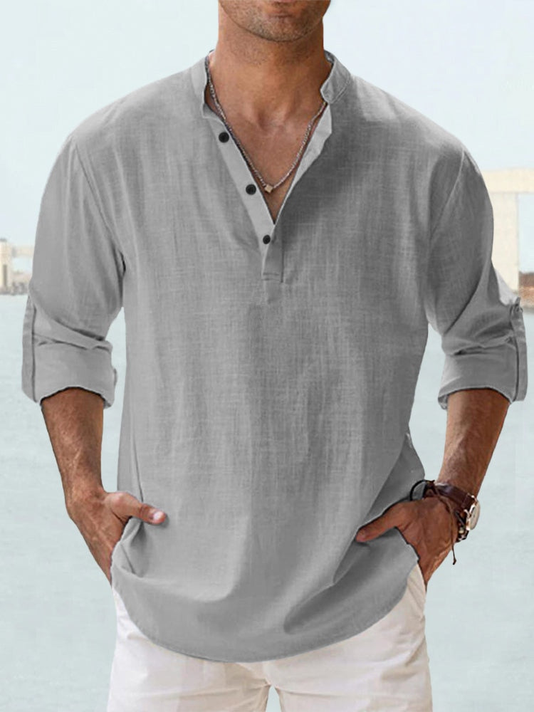 Hugo - Chemise en lin respirant