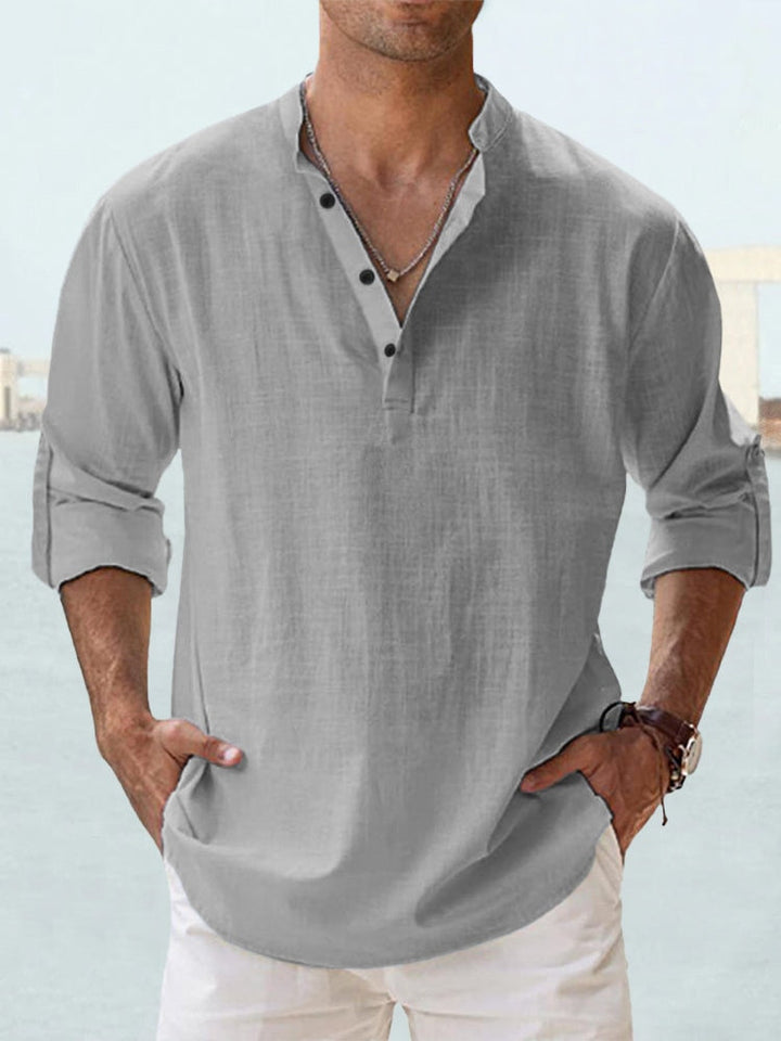 Hugo - Chemise en lin respirant