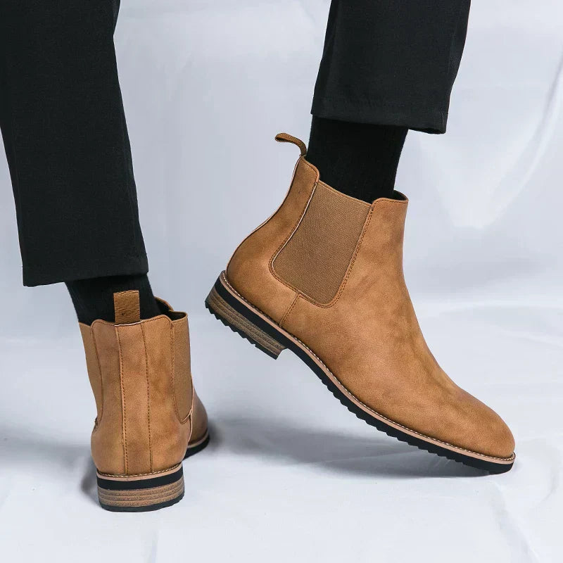 Kayden | Botine Chelsea din Piele Premium
