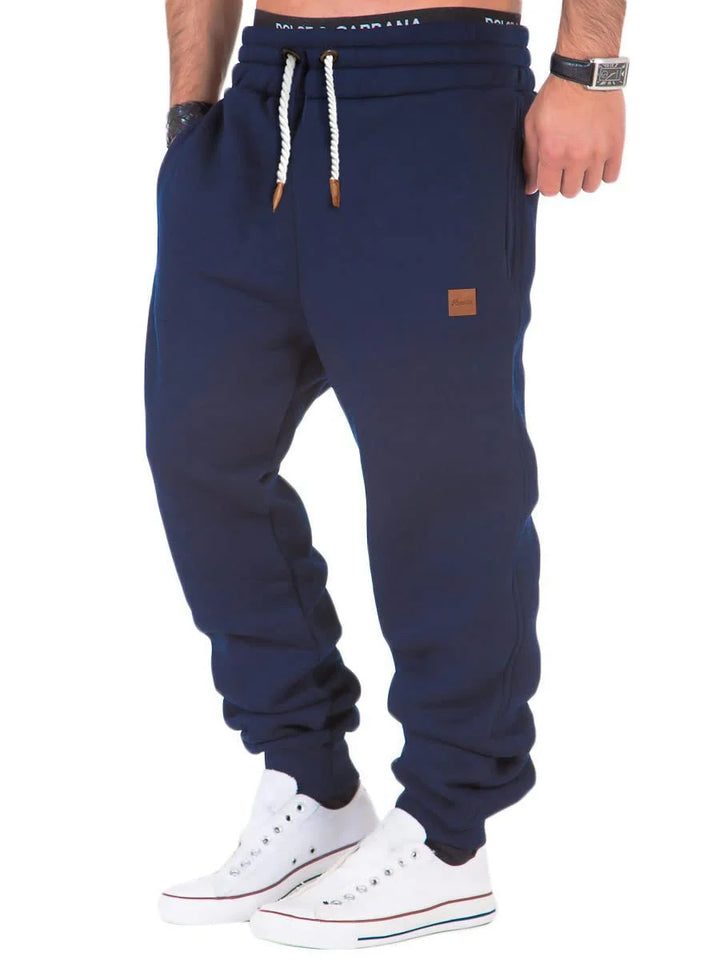Lucas | Pantalon de Sport Patchwork Homme – Automne & Hiver