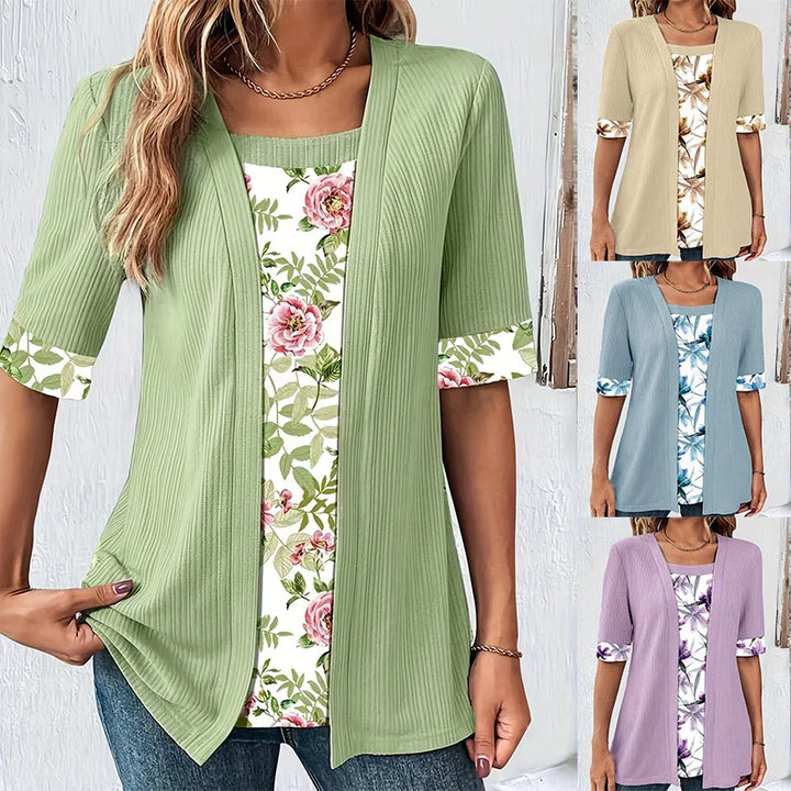Gigi | Ensemble Blouse Deux‑Pièces Élégant pour Femme