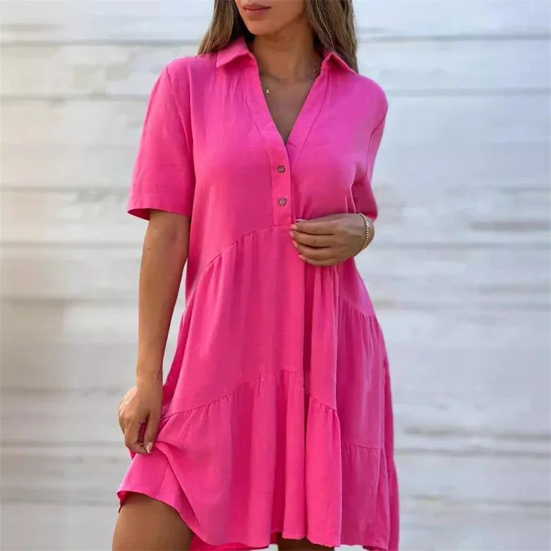 Victoire | Robe Élégante Femme à Col V