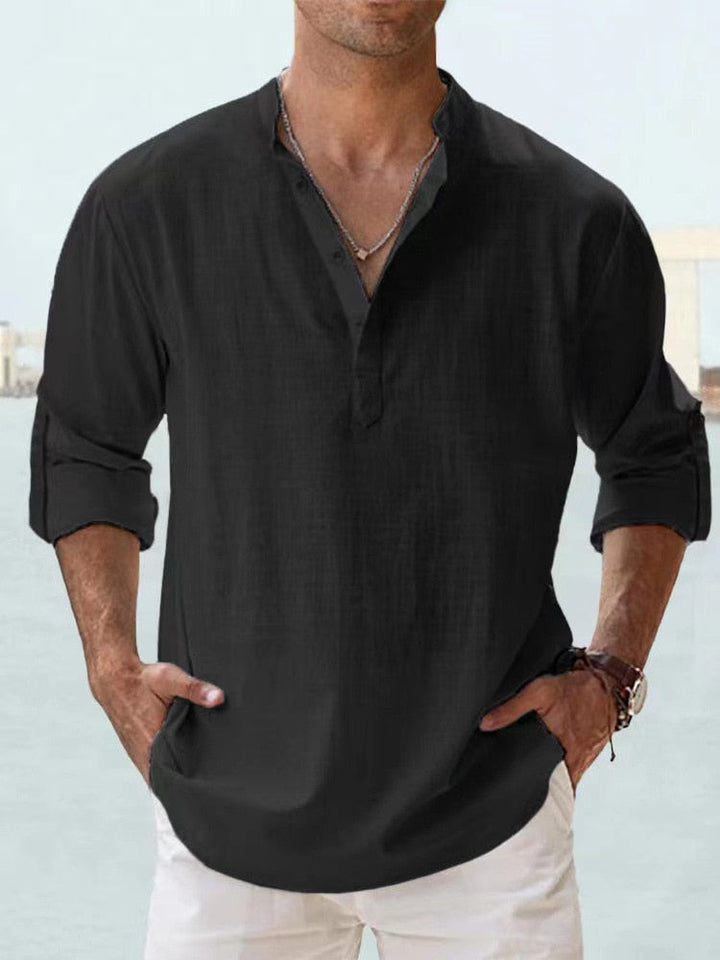 Hugo - Chemise en lin respirant