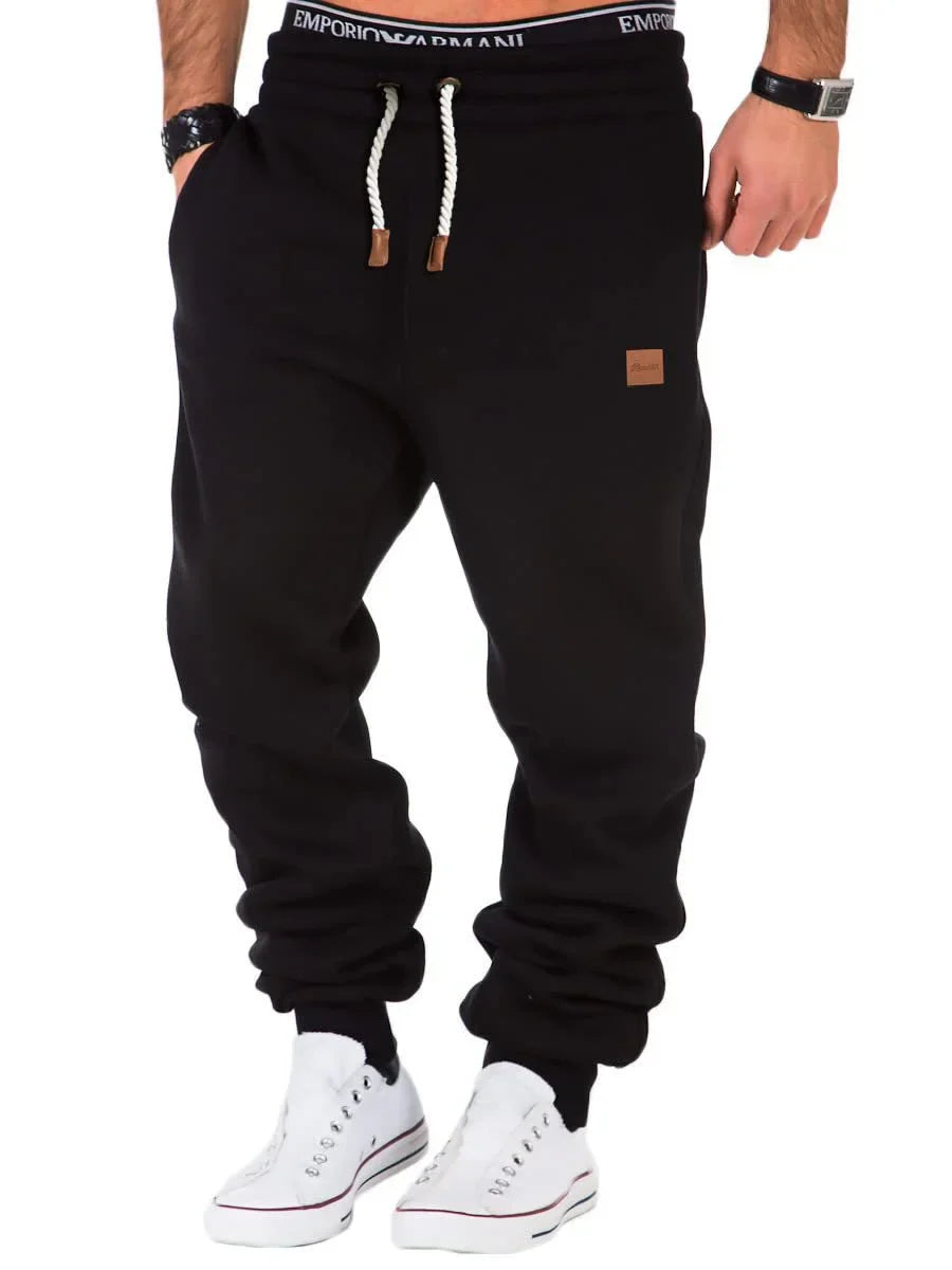 Lucas | Pantalon de Sport Patchwork Homme – Automne & Hiver