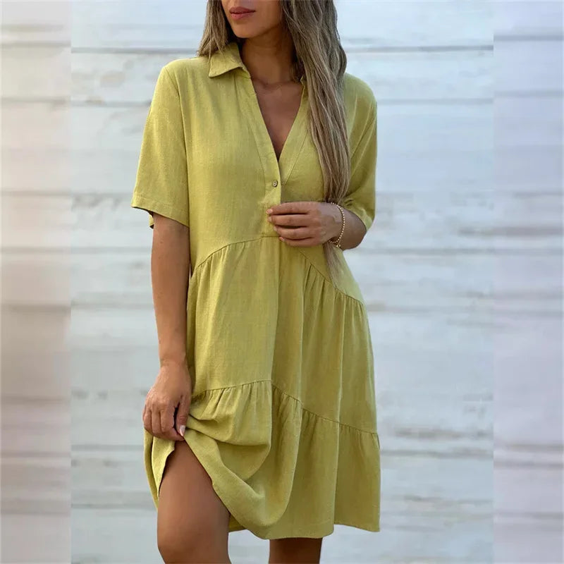 Victoire | Robe Élégante Femme à Col V