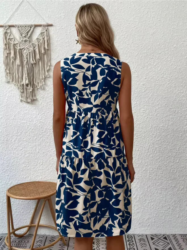 Robe sans manches à motif floral Jana™