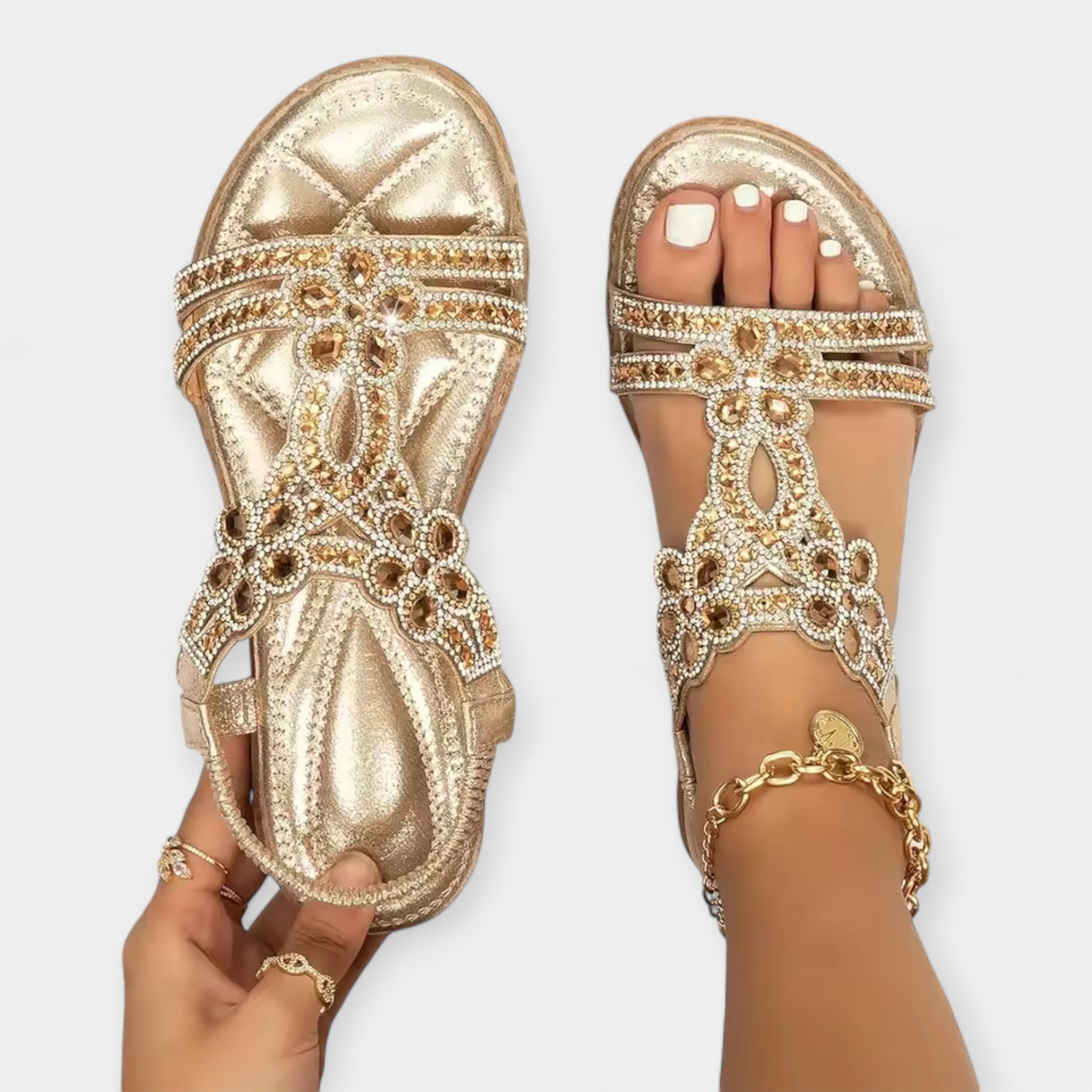 Sandale Ortopedice Stil Boho
