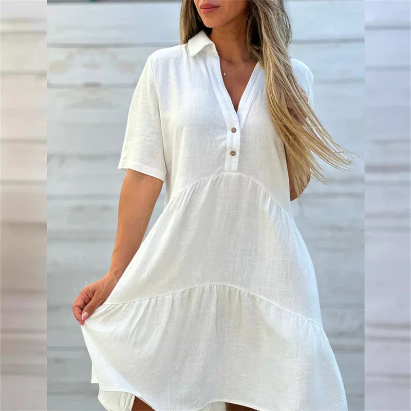Victoire | Robe Élégante Femme à Col V