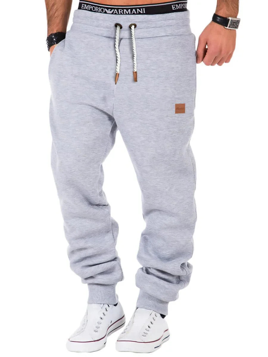 Lucas | Pantalon de Sport Patchwork Homme – Automne & Hiver
