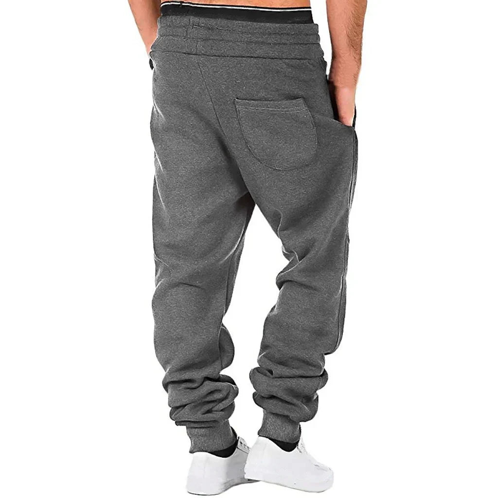 Lucas | Pantalon de Sport Patchwork Homme – Automne & Hiver