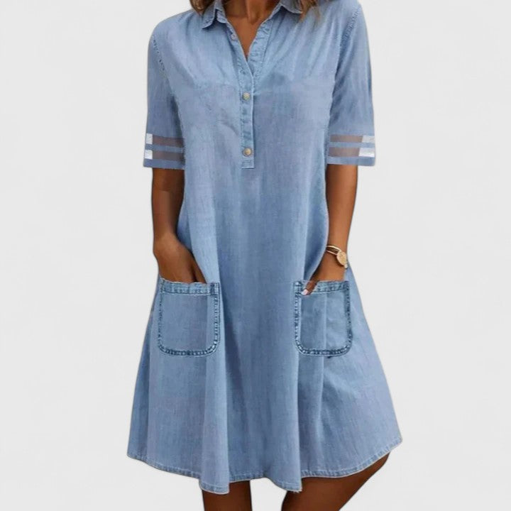 Brittany™ | Rochie Denim