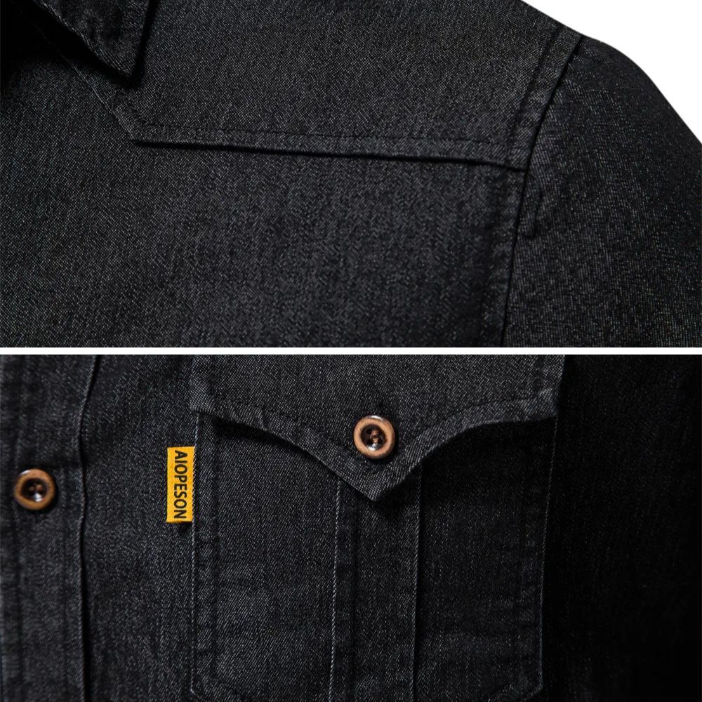 DŽIM – Cămașă din denim de bumbac