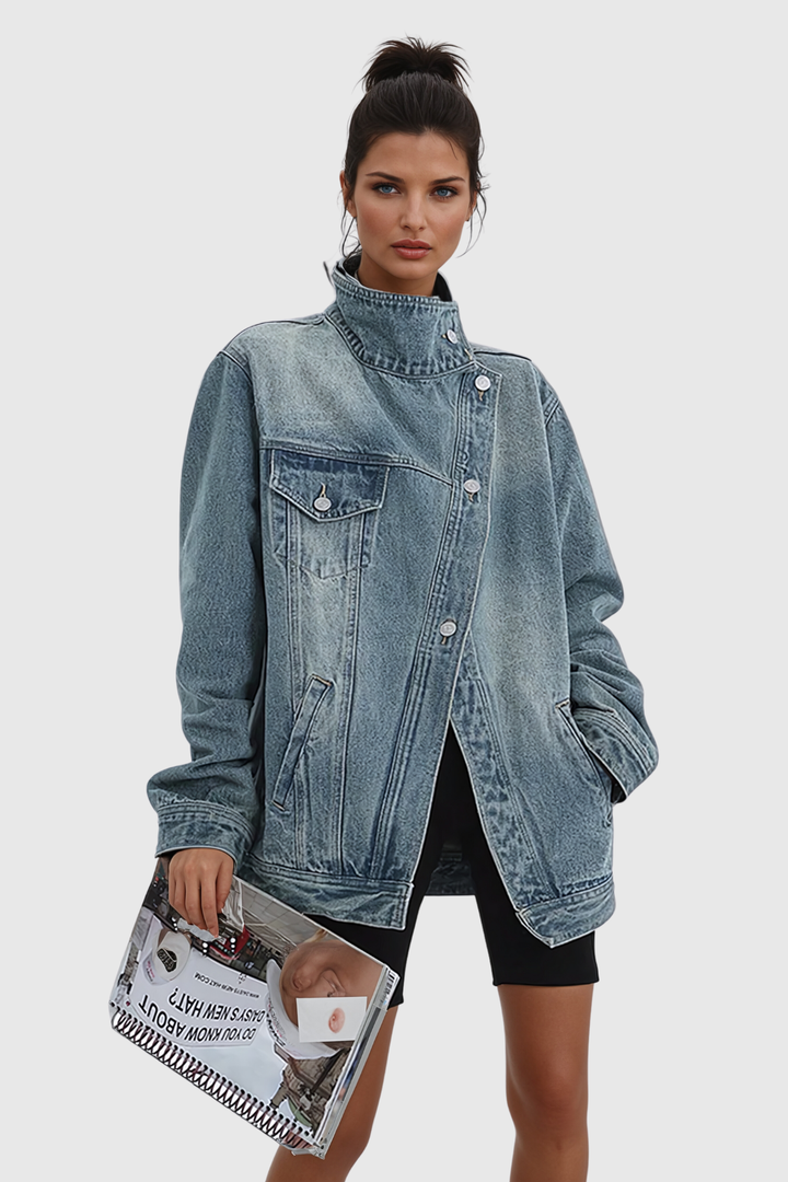 Vivid Twist Denim | Veste en jean