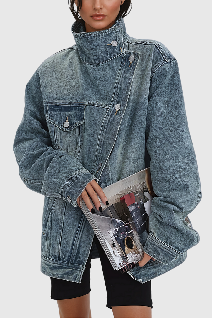 Vivid Twist Denim | Veste en jean