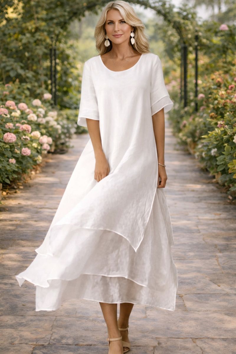 Esperanza | Robe longue fluide au design élégant