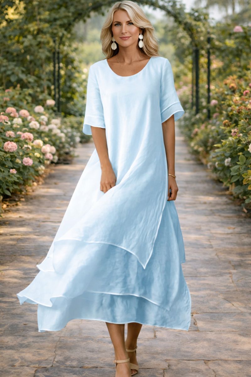 Esperanza | Robe longue fluide au design élégant
