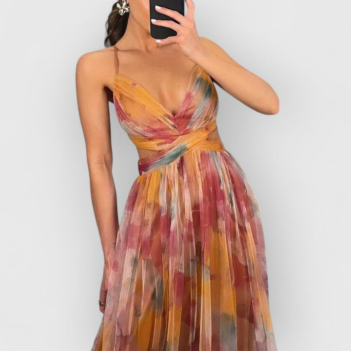 Héloïse | Robe maxi à imprimé floral