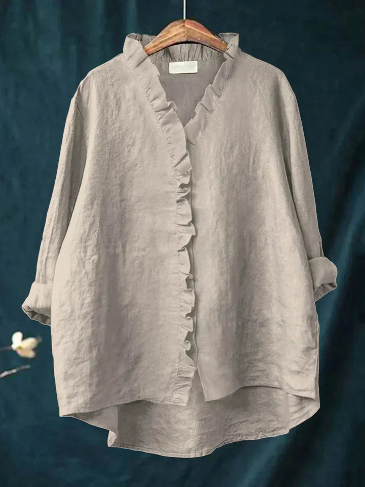 Lily - Blouse Légère à Volants