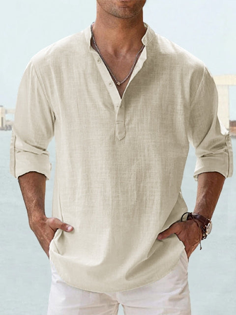 Hugo - Chemise en lin respirant