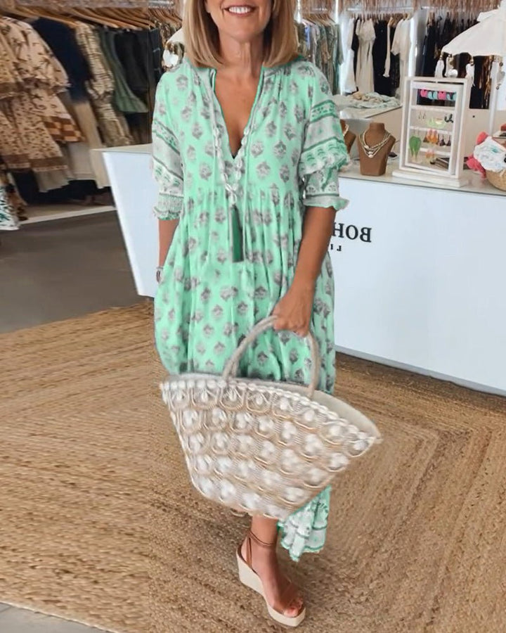 Aurelia | Robe Boho Élégante