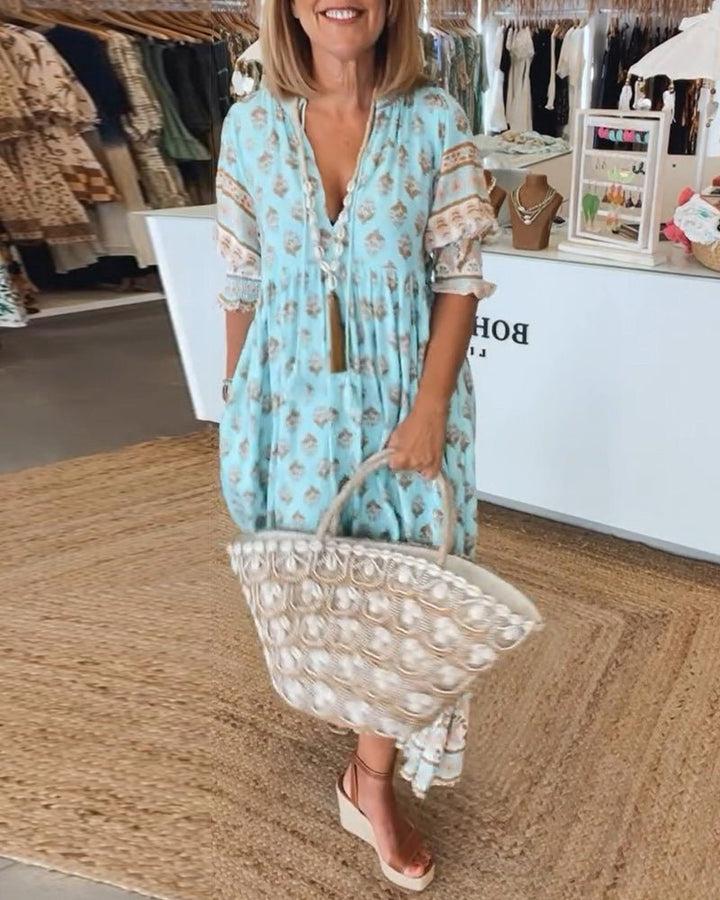 Aurelia | Robe Boho Élégante