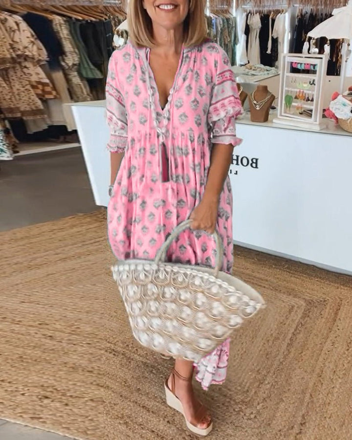 Aurelia | Robe Boho Élégante
