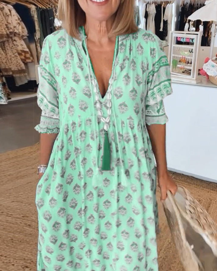 Aurelia | Robe Boho Élégante