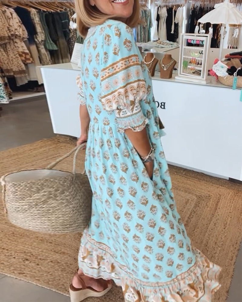 Aurelia | Robe Boho Élégante