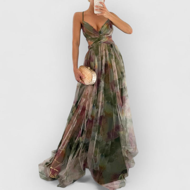 Héloïse | Robe maxi à imprimé floral