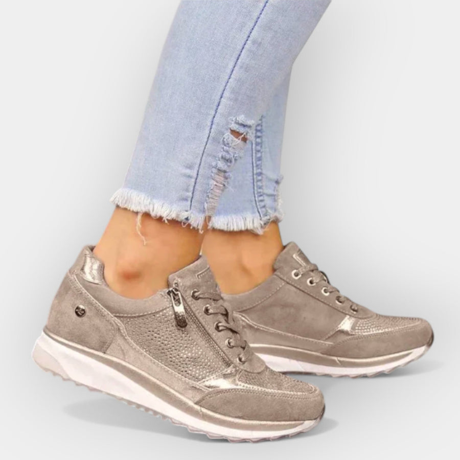 Adidași ergonomici cu fermoar