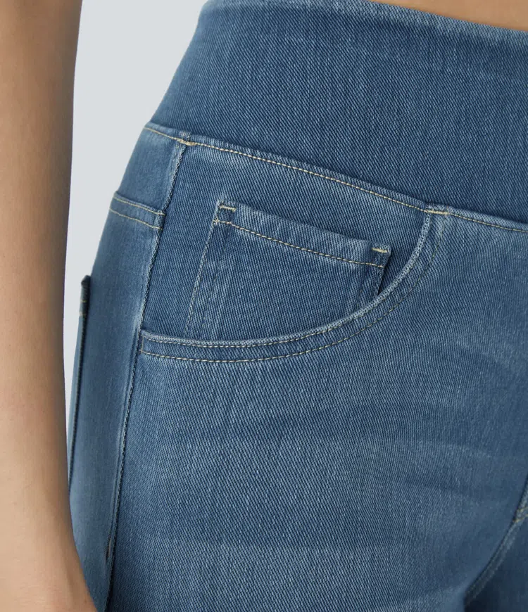 Camille | Jean Taille Haute Confortable
