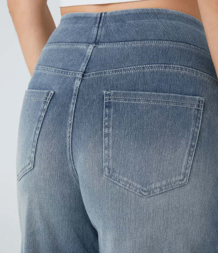 Camille | Jean Taille Haute Confortable