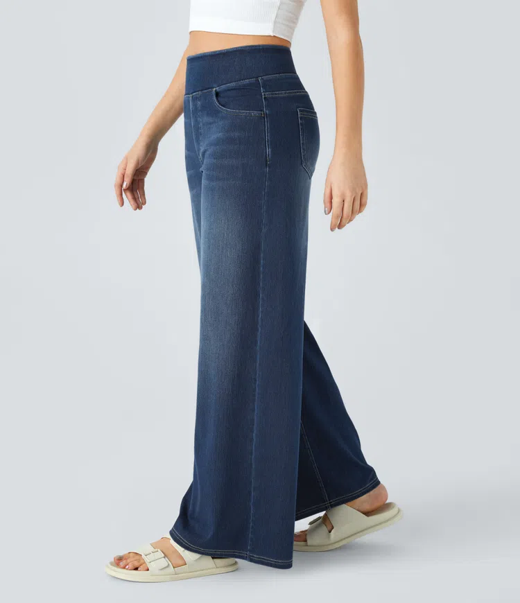 Camille | Jean Taille Haute Confortable