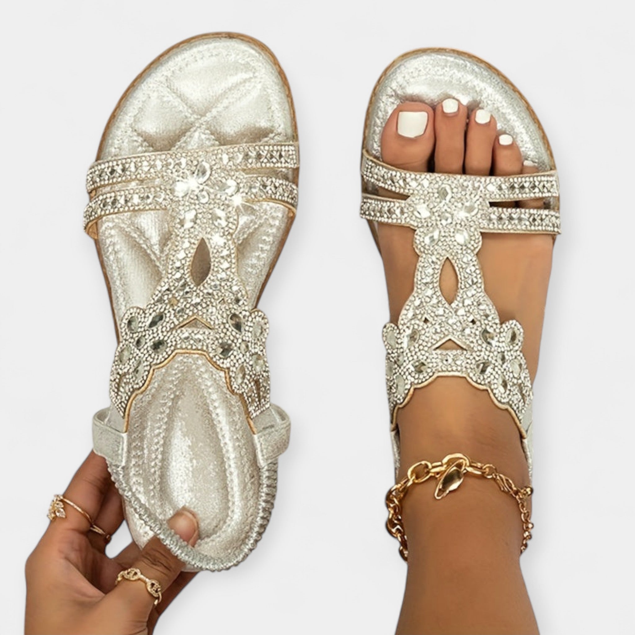 Sandale Ortopedice Stil Boho